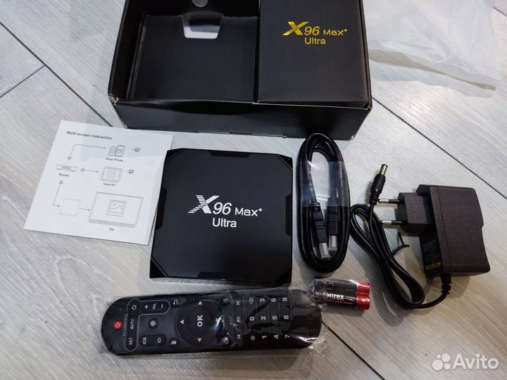 Android tv box X96max ultra 4/32гб
