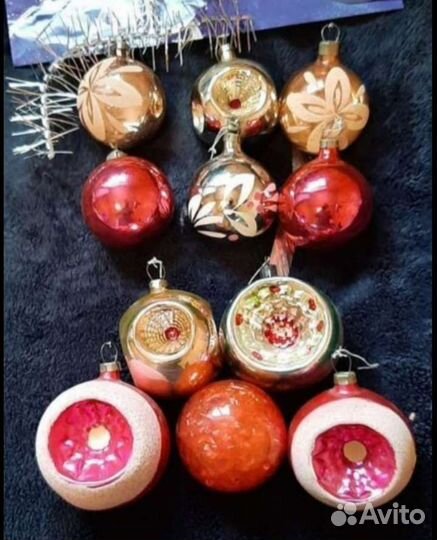 Елочные игрушки СССР