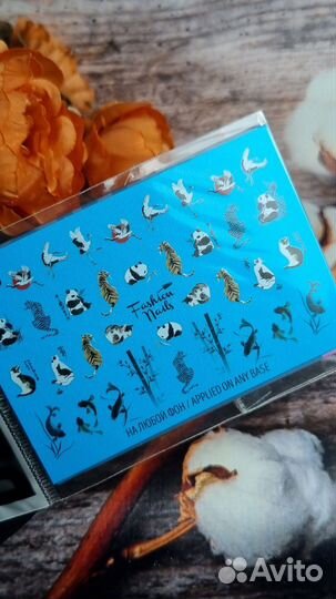 Слайдеры fashion nails гладкие 9