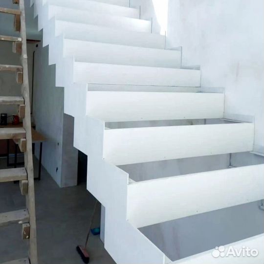 Облицовка ступеней породами дерева