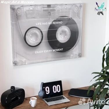 Картина винтаж Старая кассета в Москве