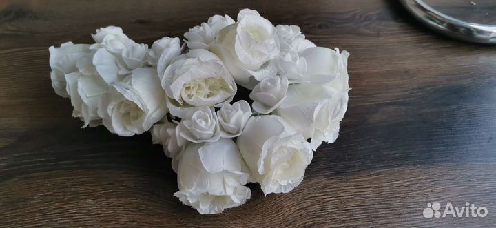 Ободок с цветами