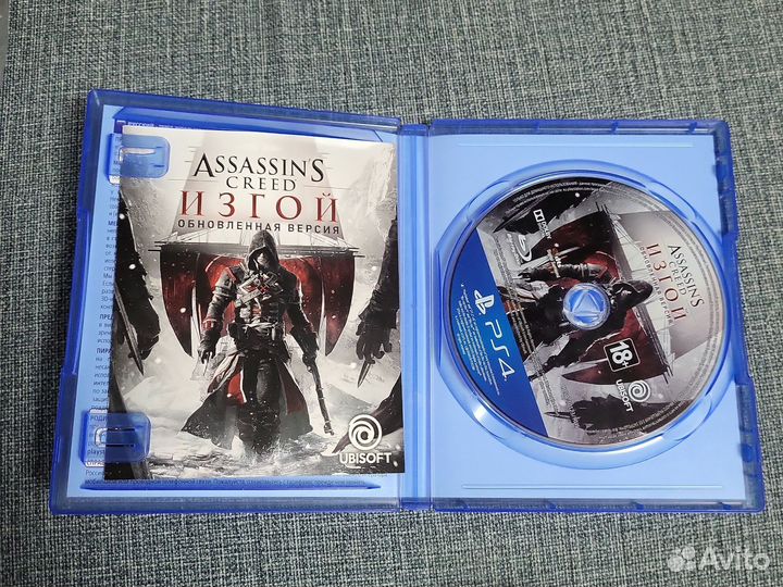 Диски на ps4 assassins creed изгой