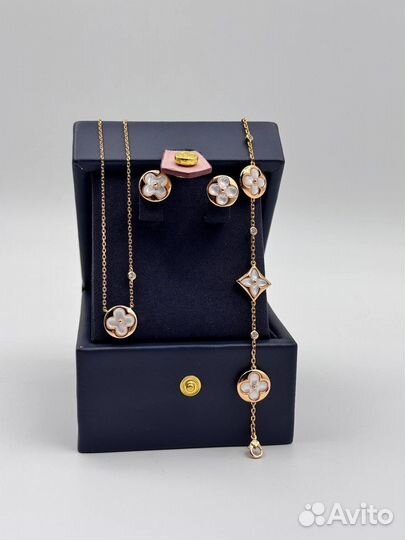 Серьги louis vuitton