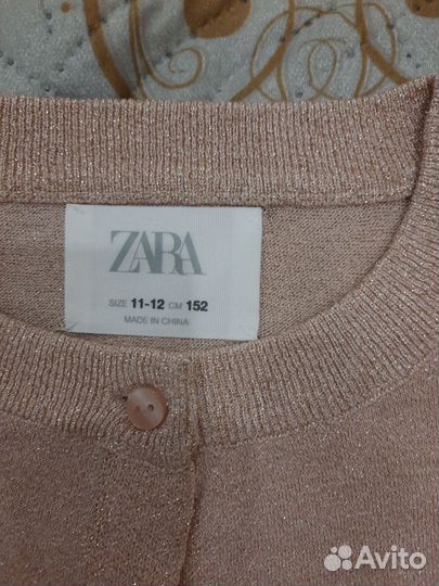 Кардиган zara для девочки 152