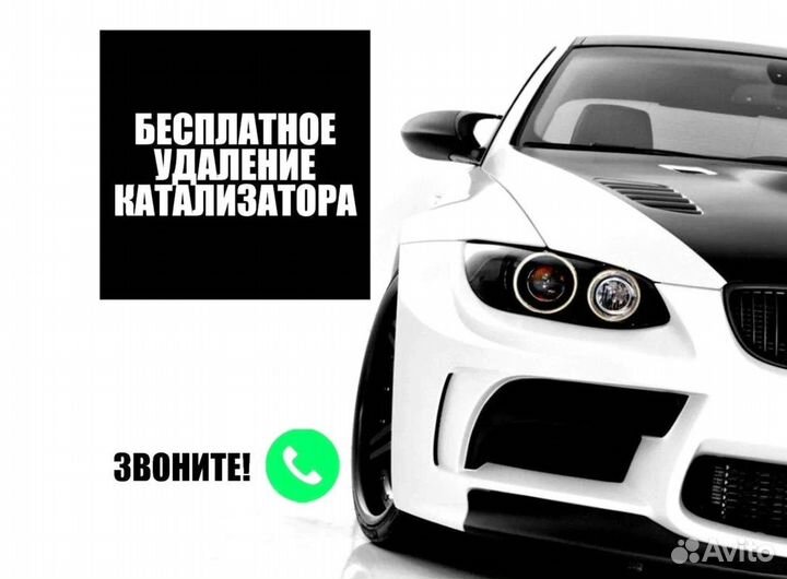 Удаление катализатора и прошивка Евро 22