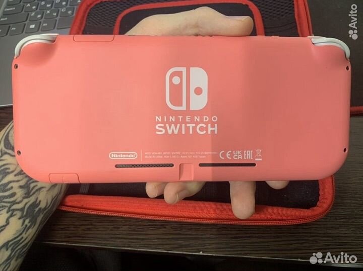 Портативная игровая приставка nintendo switch lite