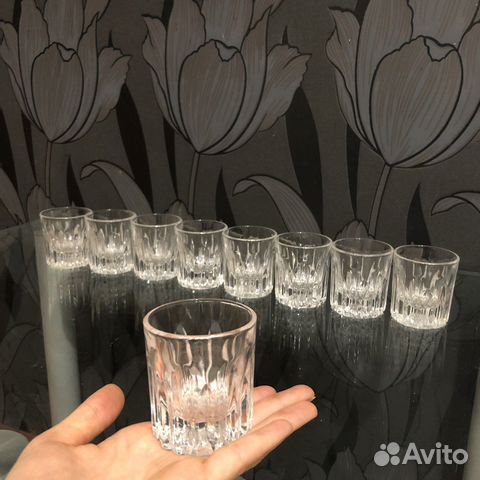 Стопки хрустальные СССР винтаж 70-е годы