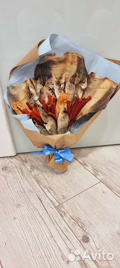 Мужской съедобный букет рыбный