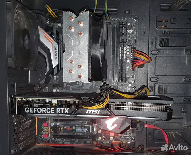 Сборка RTX 2060 super Ryzen 5 3600 x470 16GB озу