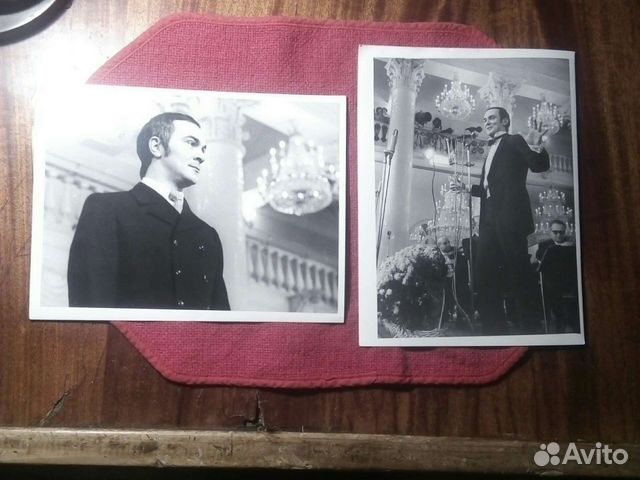 Муслим Магомаев /фото две штуки СССР