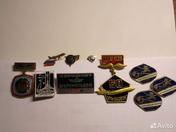 Авиация кб Туполева и пр., знаки/марки