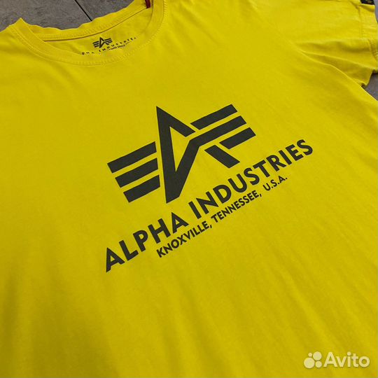 Футболка alpha industries