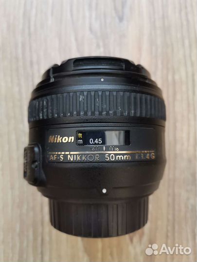 Объектив nikon 50mm f 1.4g af s nikkor