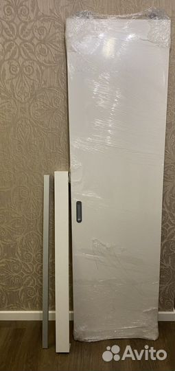 Дверь раздвижная Волховец Белая 2100х600