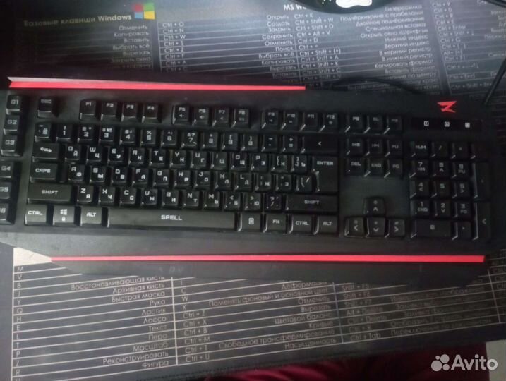 Игровая клавиатура zet gaming