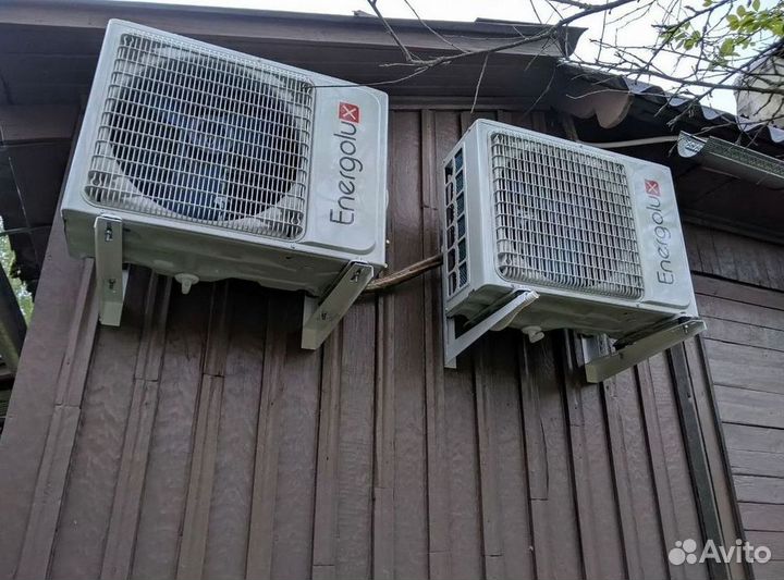 Сплит система с установкой