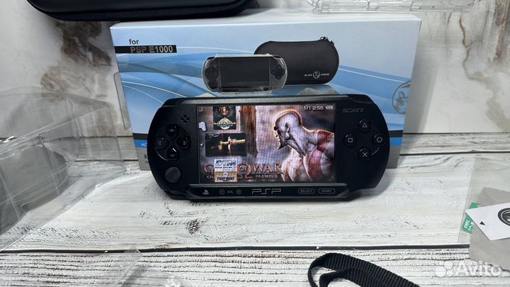 Игровая приставка psp e1008 64gb + 75 игр