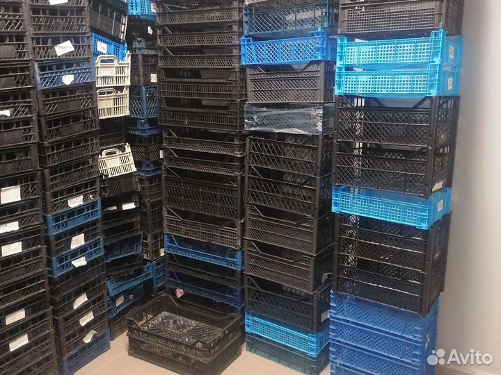 Пластиковые ящики бу