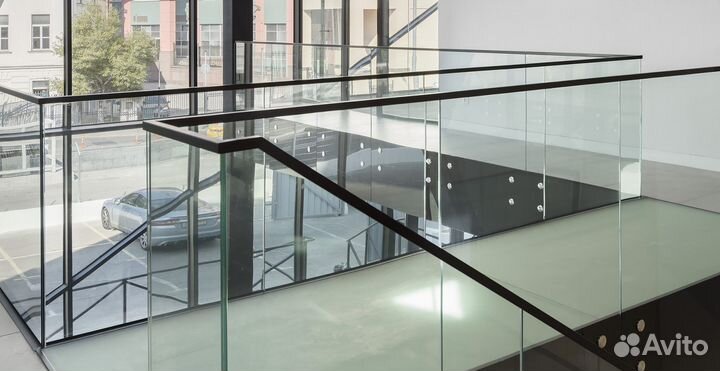 Стеклянные ограждения заборов