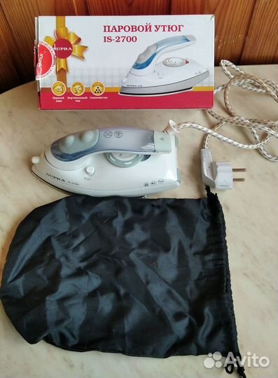 Мини утюг дорожный, портативный