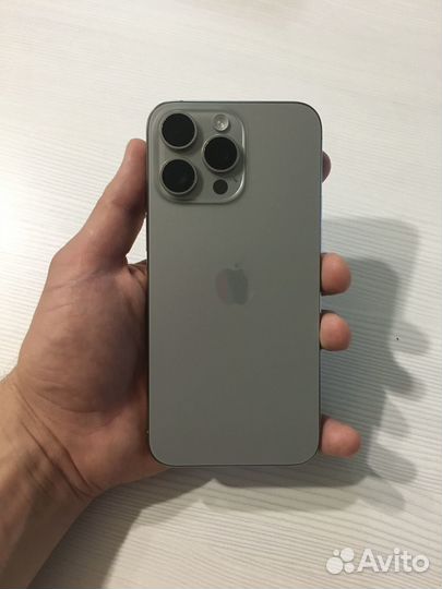 iPhone 15 pro max 512gb natural titanium dual sim