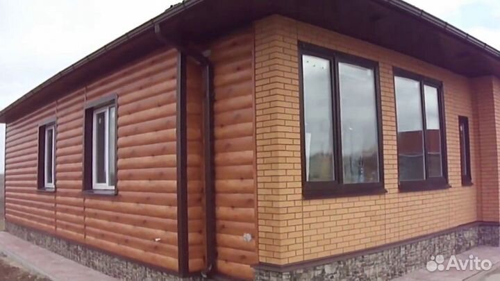 Дома, бани из бруса. отделка, фасады, кровли