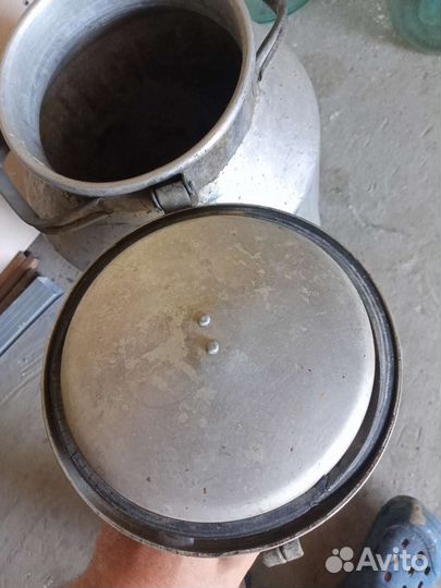 Фляга алюминиевая бу 40л