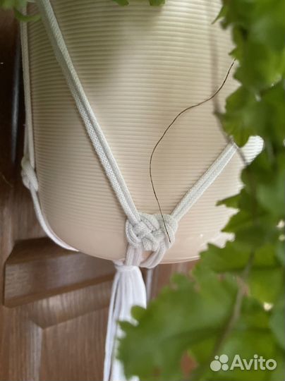 Подвес для растений макраме