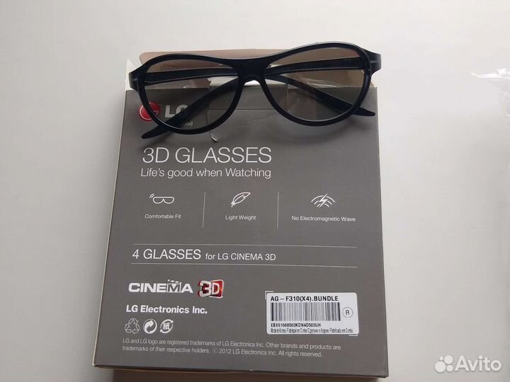 3D очки LG