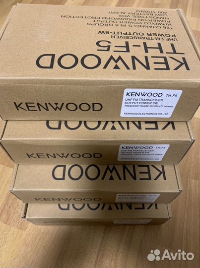 Комплект рация Kenwood TH-F5 Turbo VHF(новые)