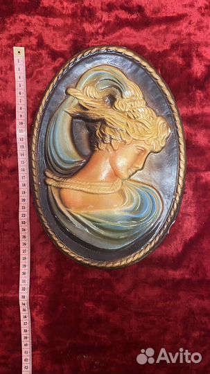 Панно барельеф СССР. Винтаж. Ретро. Антиквариат