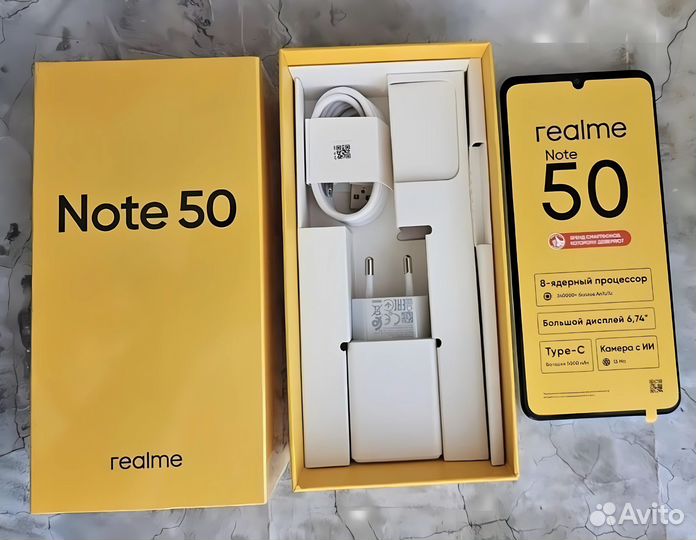 realme Note 50, 3/64 ГБ