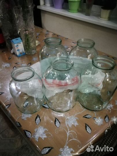 Стеклянные банки 3 литр