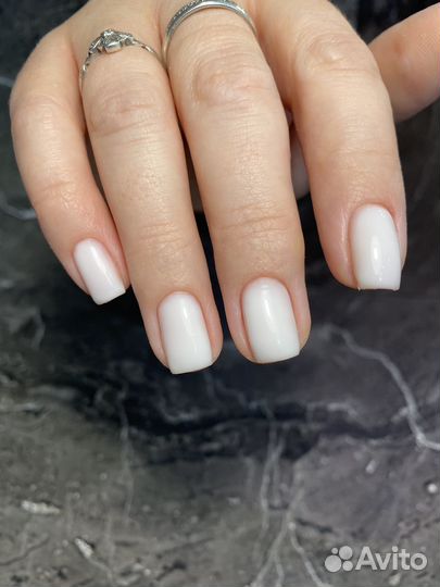 Маникюр с покрытием гель лак