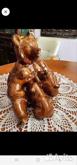 Фарфоровые статуэтки животных