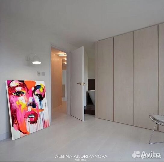 Интерьерная картина 1х1 м