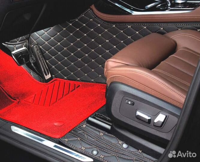 3D Коврики Range Rover Салон Багажник из Экокожи