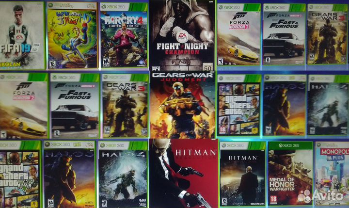 Игровая приставка Xbox 360 slim freeboot