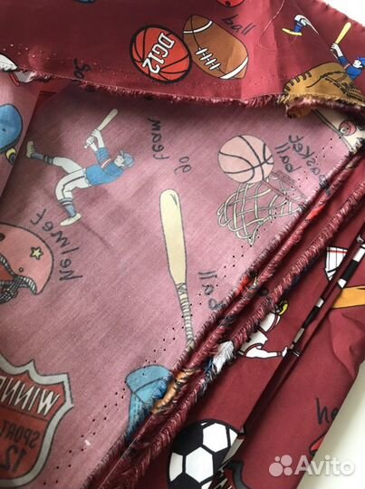 Отрез. Итальянский хлопок сток D&G