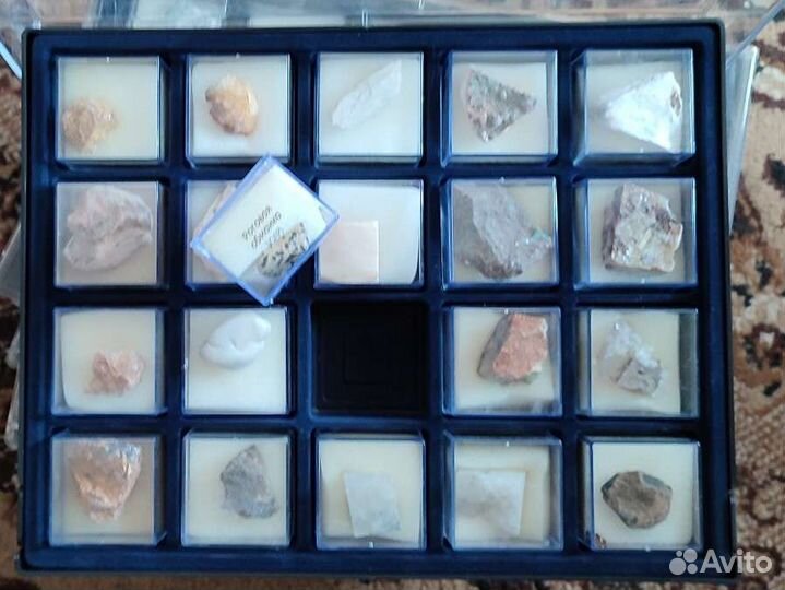 Полная Коллекция (120шт) Минералы сокровища земли