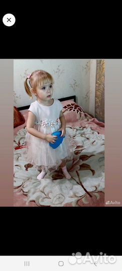 Платье для девочки 1-4 года