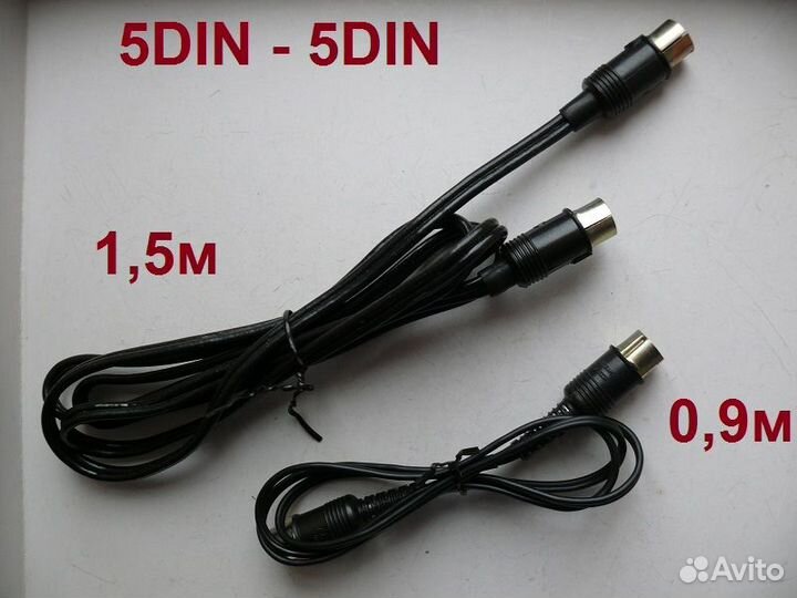 Кабели DIN, переходники DIN - RCA и др