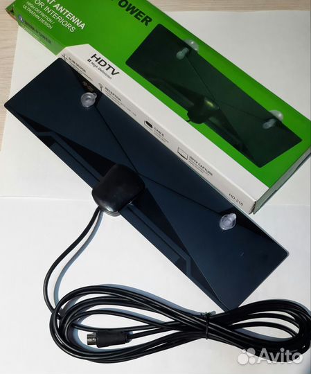Антенна для цифрового тв новая с усилением