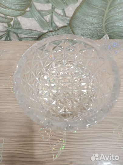Хрустальный салатник