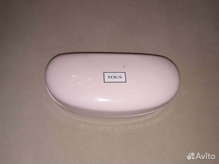 Tous оригинал чехол розовый для очков