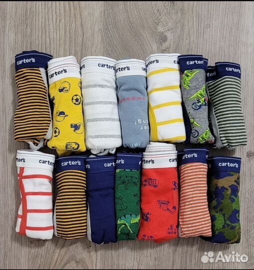 Новые трусики Картерс р.2/3, 4/5, 6/7, 8, 10/12лет