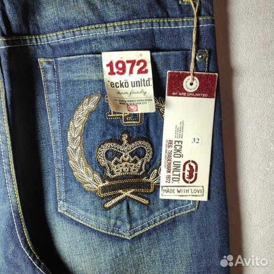 Широкие джинсы Ecko Unltd vintage
