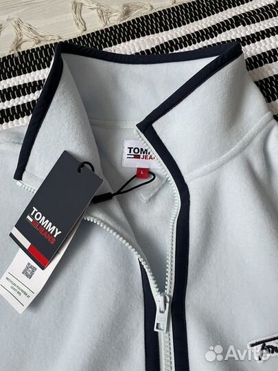 Новая флисовая кофта Tommy Jeans Оригинал