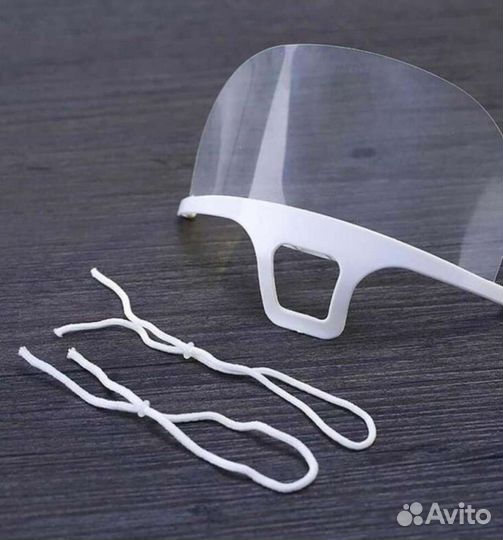 Маска новая пластик медицинская